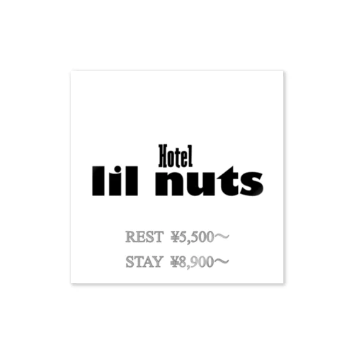 hotel  〜lil nuts〜 Sticker