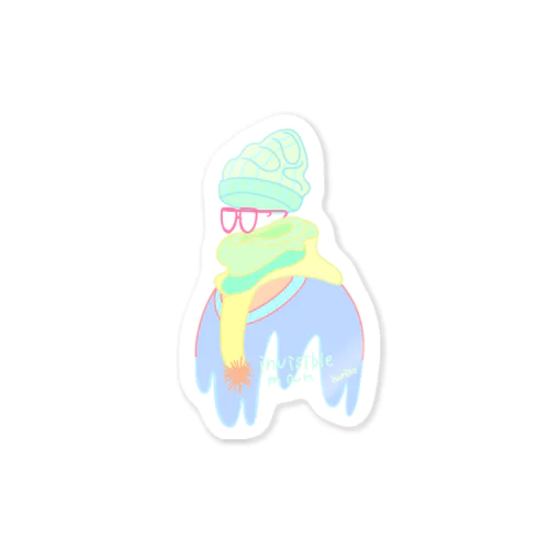 invisibleman Sticker