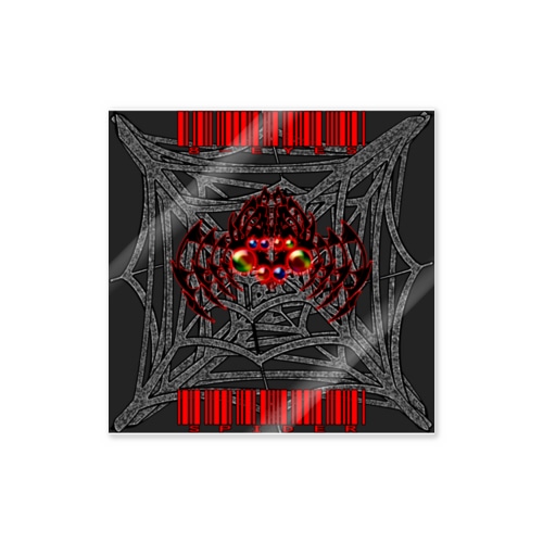 8-EYES SPIDER Sticker