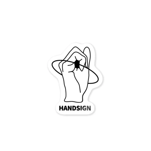 HANDSIGN ステッカー