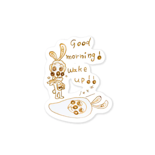 Good morning! wake up!! Ver.2 Sticker