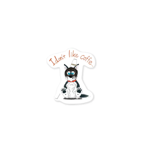 billie_coffee Sticker