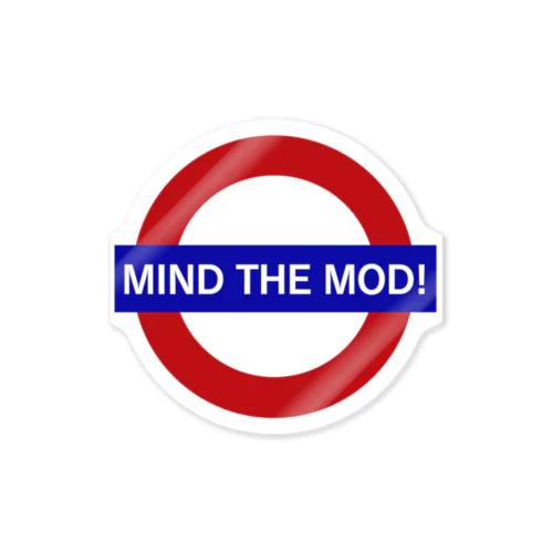 MIND THE MOD! Sticker