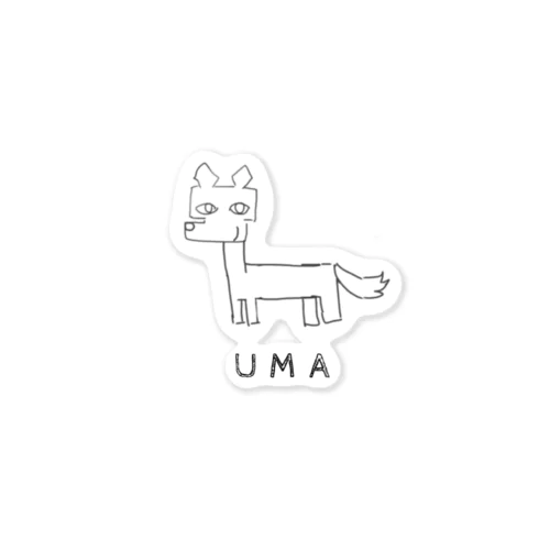 UMAくん ステッカー