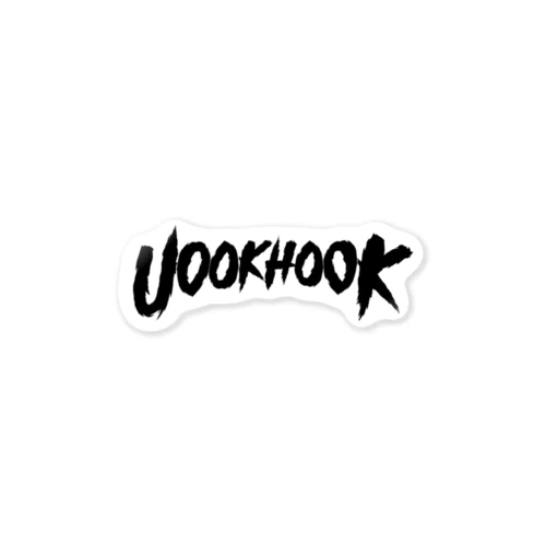 UookHook logo_b Sticker