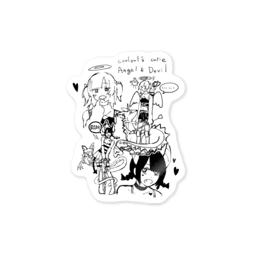 天使の子、悪魔の子 Sticker