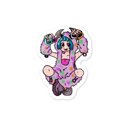 ○ュアアルコール（ク○イナー） Sticker