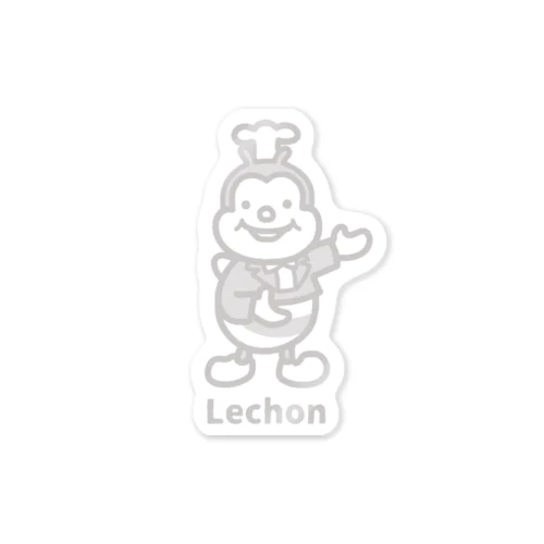 豚の丸焼き レチョン LECHON Sticker