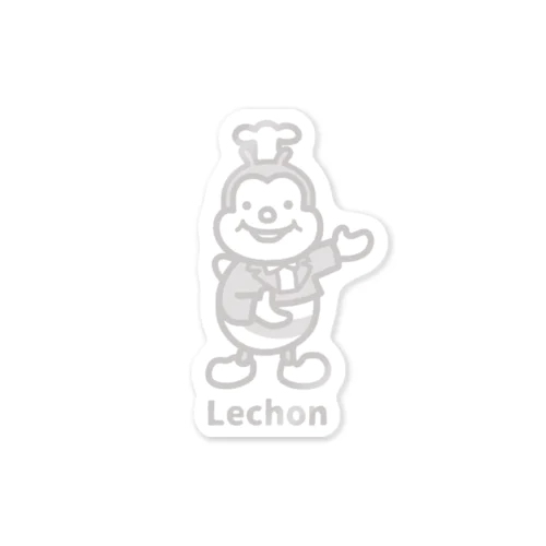 豚の丸焼き レチョン LECHON ステッカー