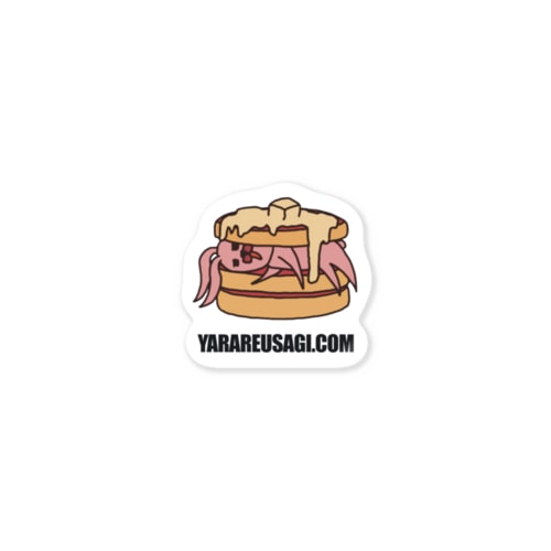パンケーキウサギ Sticker