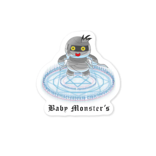 Baby　Monster’ｓ「ミイラ君」 ステッカー