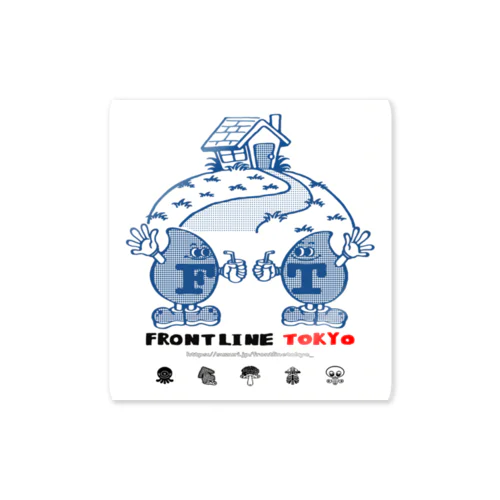 Frontline_Tokyo_02 ステッカー