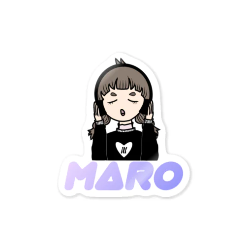 musicマロちゃん Sticker