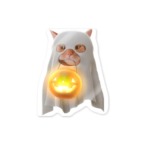 茶太郎のハロウィン2022 おばけかぼちゃシリーズ ステッカー