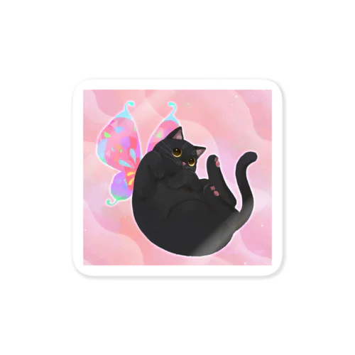 黒猫の妖精 Sticker