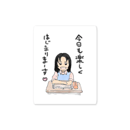 ニコニコ少女 Sticker