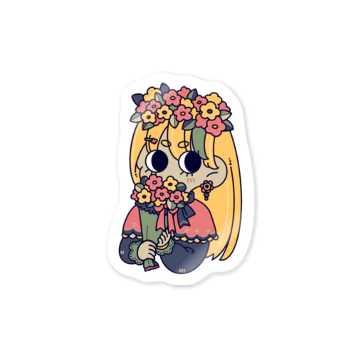 花冠ギョロ子ちゃん Sticker