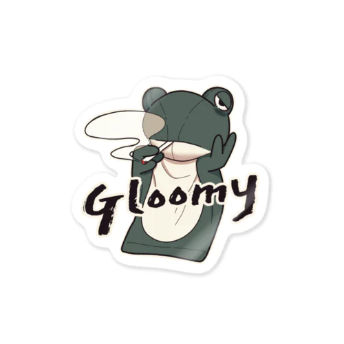 Gloomy ステッカー Sticker