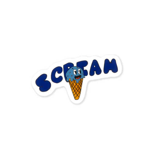 scream Sticker