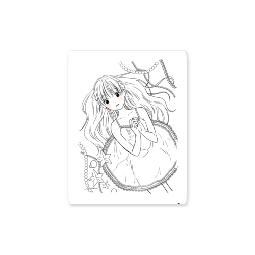 宝石箱 クリア Sticker