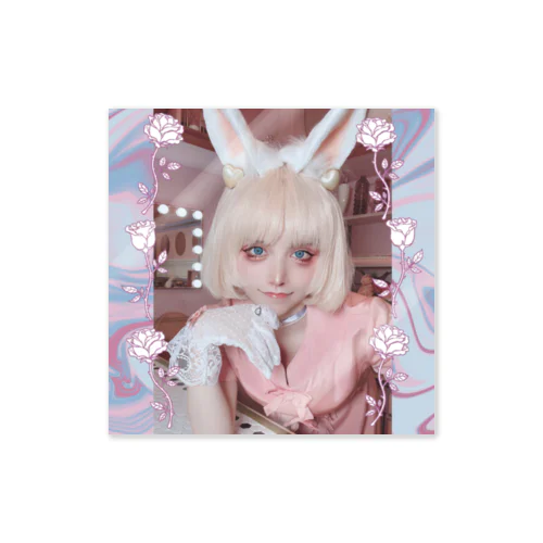 Lady rabbit ステッカー