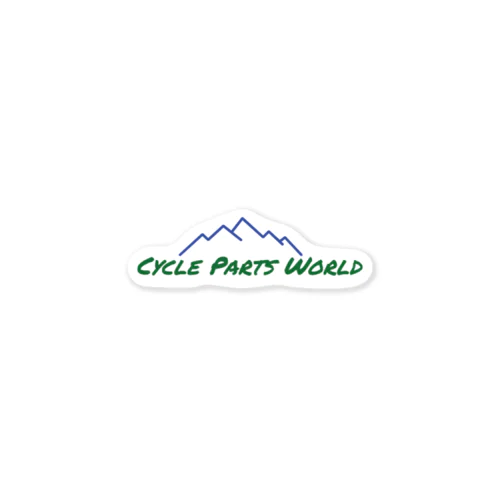 cycle parts world コラボ ステッカー