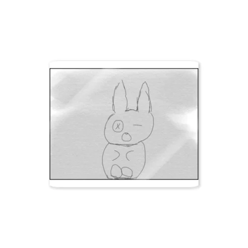 うさぎのぬいぐるみ Sticker