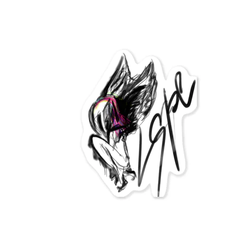 天使と悪魔は紙一重 Sticker