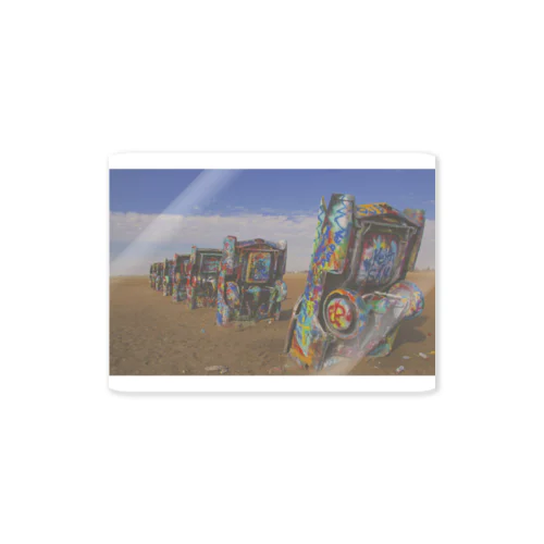 Cadillac Ranch Sticker