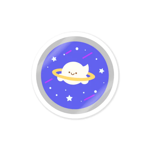 ふわふわマシュマロ惑星 Sticker