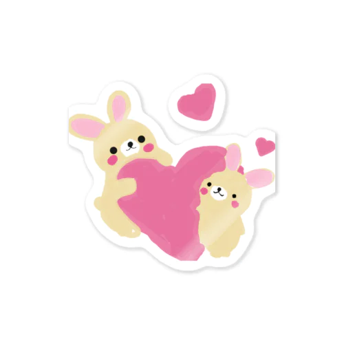 かわいいうさちゃん Sticker