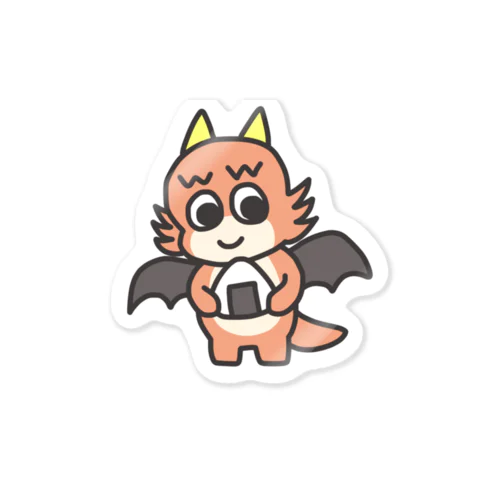 おむすびドラゴン(さけ) Sticker