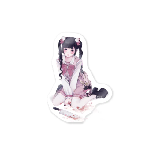 ヤンデレ地雷女子　雪 Sticker