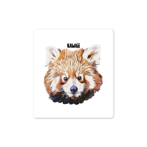 kawaii-redpanda Sticker