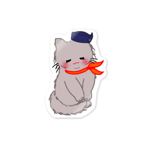 もちもちほっぺのねこ Sticker