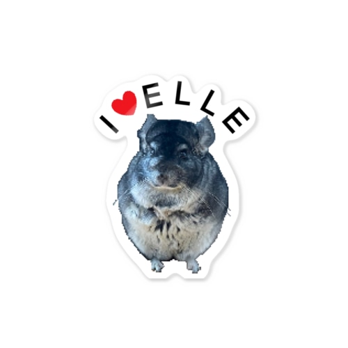 チンチラのエル君 Sticker