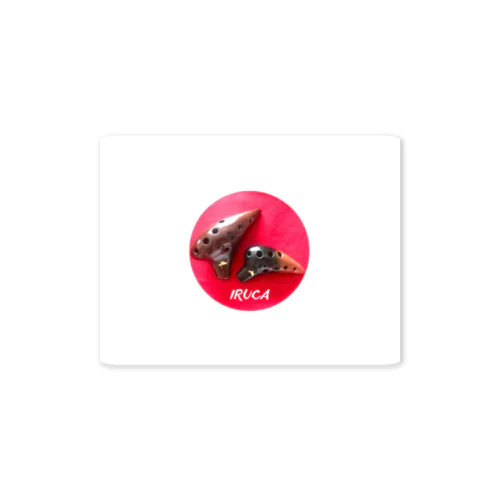 IRUCA Ocarina (ロゴ入) Sticker