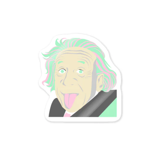 ALBERT EINSTEIN Sticker