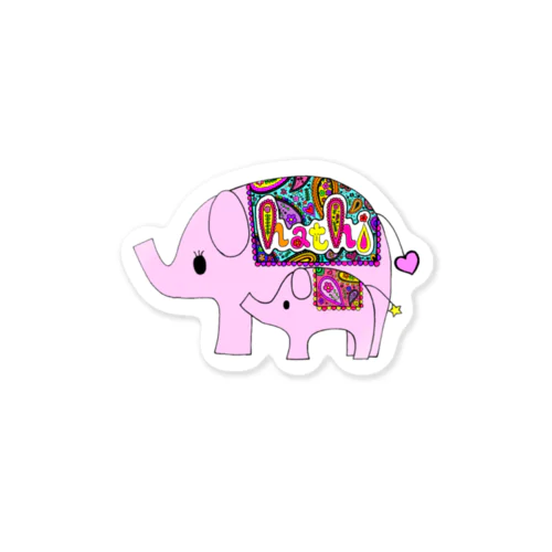 hathi【ハーティー】 Sticker