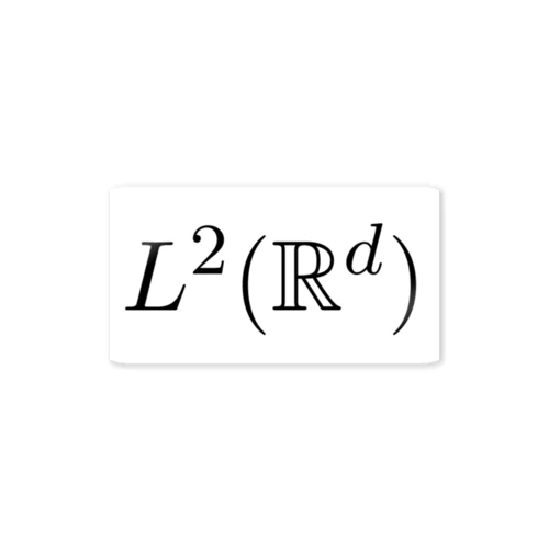 L^2空間くん 스티커