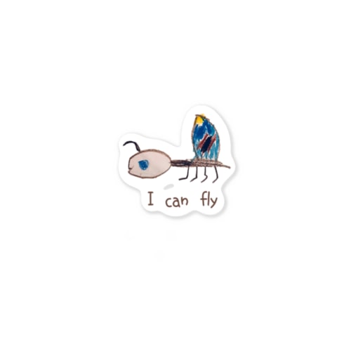 I can fly Sticker