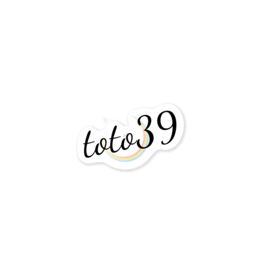 toto39ロゴ Sticker