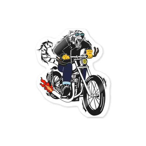 虎ライダー Sticker