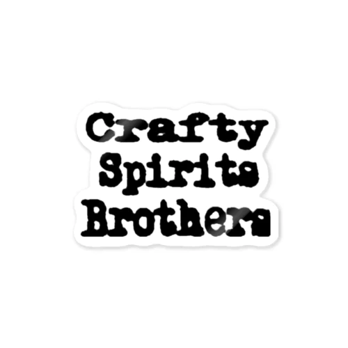 CRAFTY SPIRITS BROTHERS  Sticker