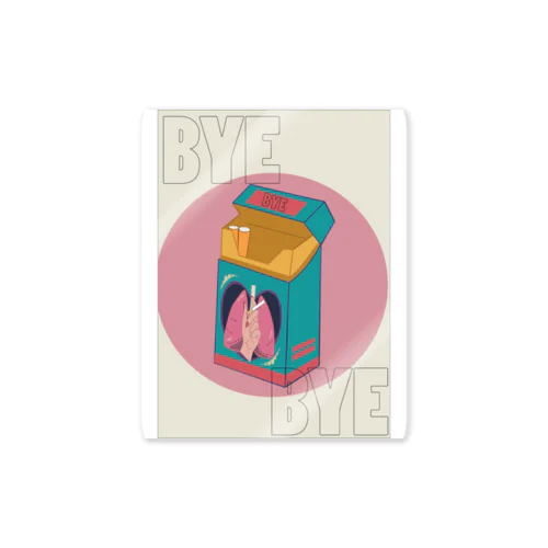 bye bye Sticker