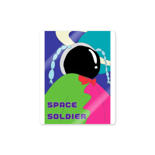 space soldier Sticker