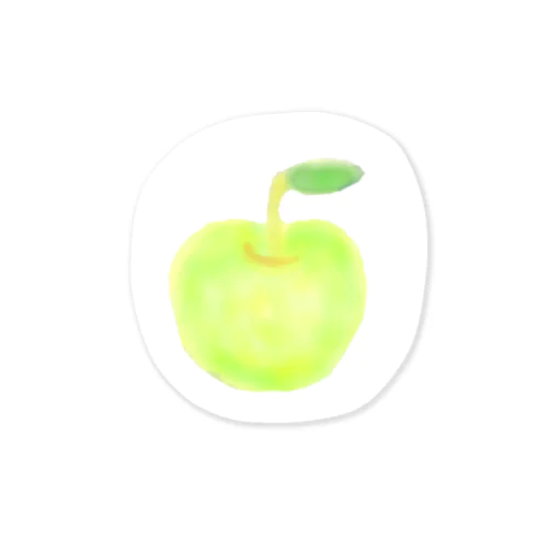 🍎幸せりんごロゴ ステッカー