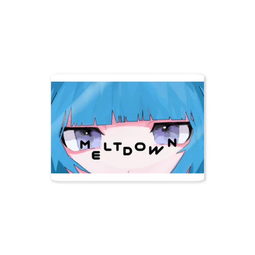 meltdown Sticker