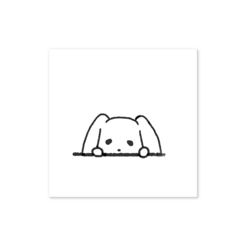 ちらっとうさぎ Sticker