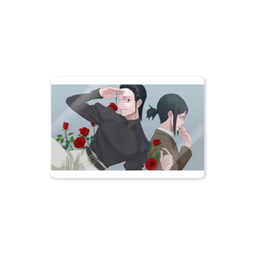 陰キャラブコメ　番井スチル1 Sticker